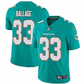 Nike Men & Women & Youth Dolphins 33 Kalen Ballage Aqua NFL Vapor Untouchable Limited Jersey,baseball caps,new era cap wholesale,wholesale hats